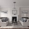 Ekena Millwork Cornelia Ceiling Medallion (Fits Canopies up to 4"), Hand-Painted Platinum, 22 1/2"OD x 1 1/2"P CM22CNPLS - alternate 4